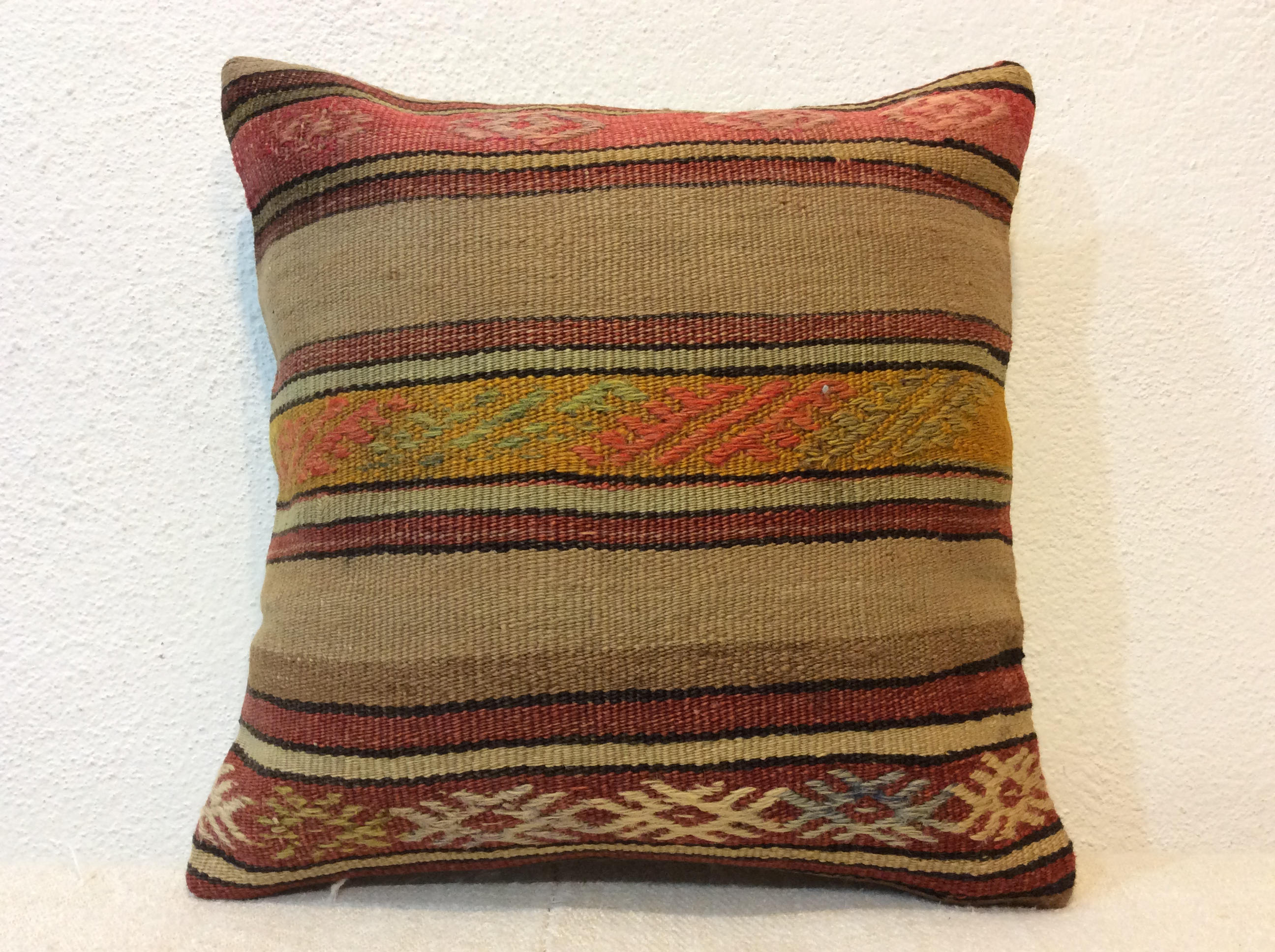 camel wool pillow