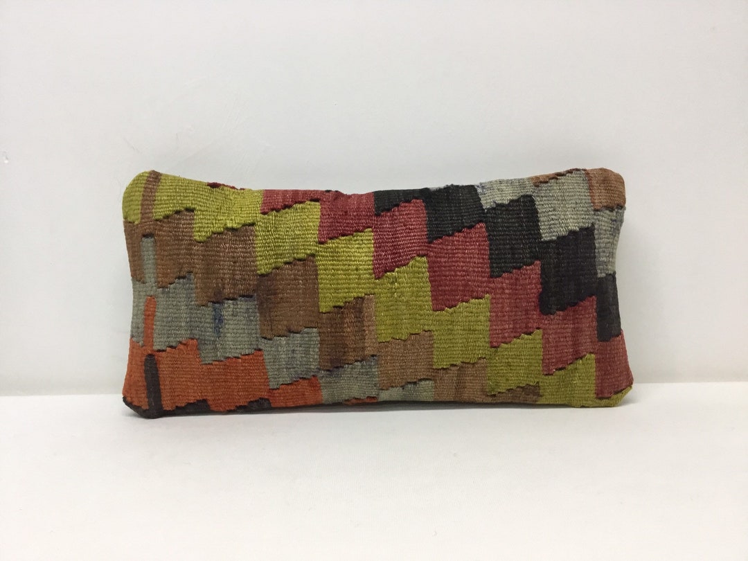 8x16 Small Pillow Cover Art of Wool Turkish Hand Etsy