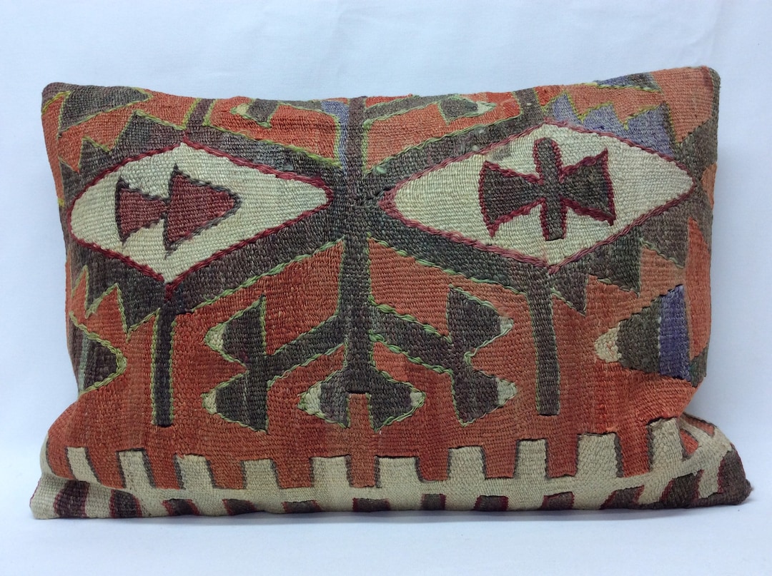 Large Pillow Cover 16x24,40x60cm Decorative Pillows Handwoven Pillow