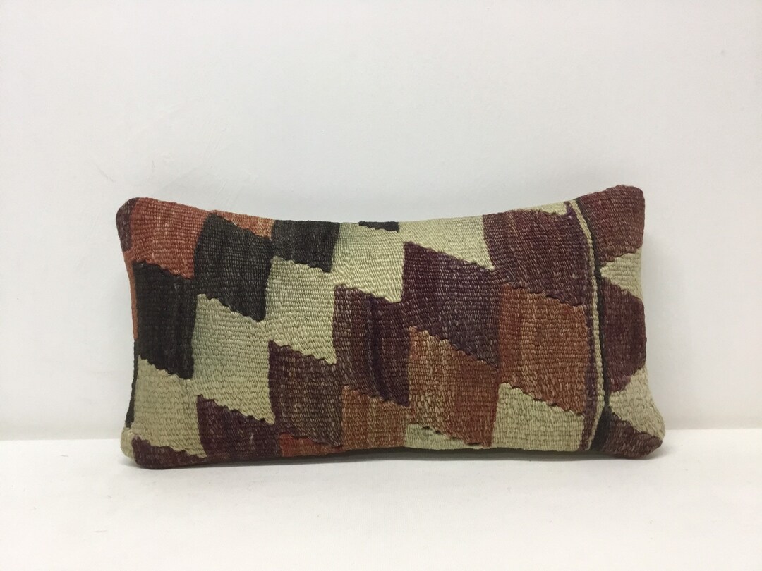 8x16 Small Pillow Cover Art of Wool Turkish Hand Etsy