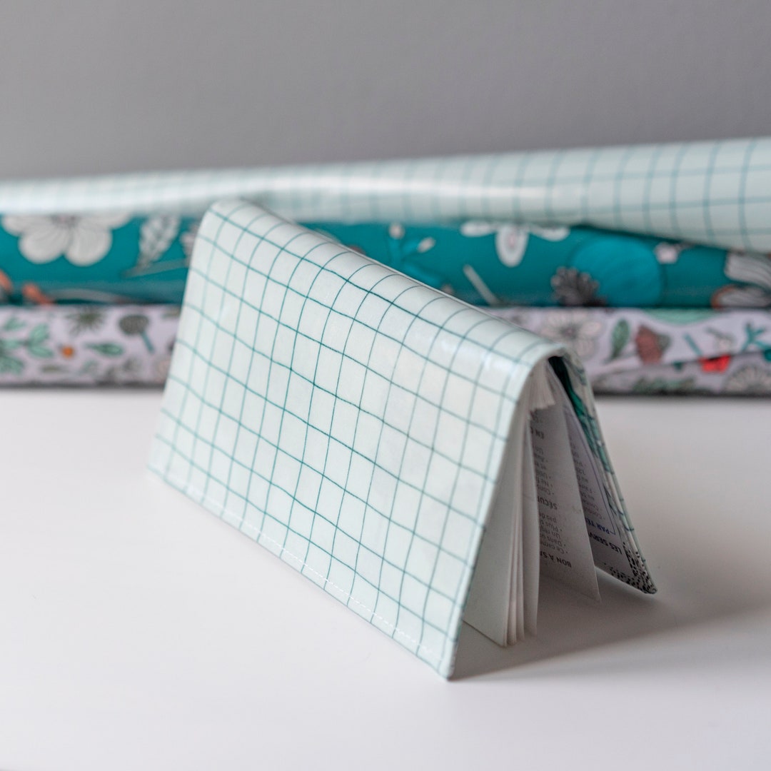 Light Green Checkered Checkbook/passport Holder - Etsy