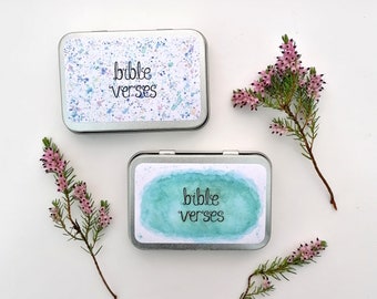 Bible Verse Box - Christian Gift - Christian Mothers Day Gift - Baptism Gift - Faith Encouragement Gift - Religious Gifts For Any Occasion