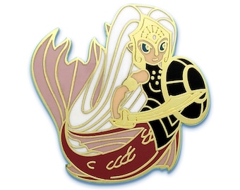 Mermaid Pin - Hard Enamel -  Deep Defender