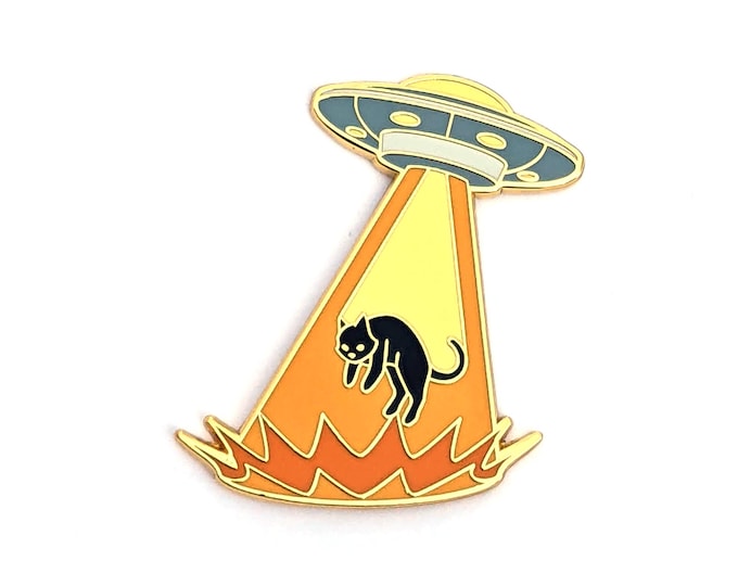 UFO Cat - Hard Enamel Pin