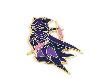 Purple Rogue Class - RPG Black Cat S3 - Hard Enamel Pin