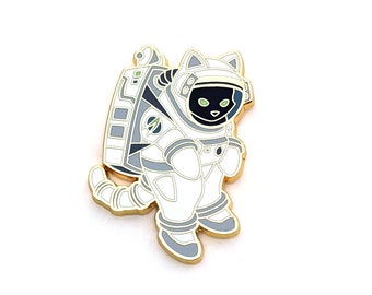 Astronaut Cat - Hard Enamel Pin