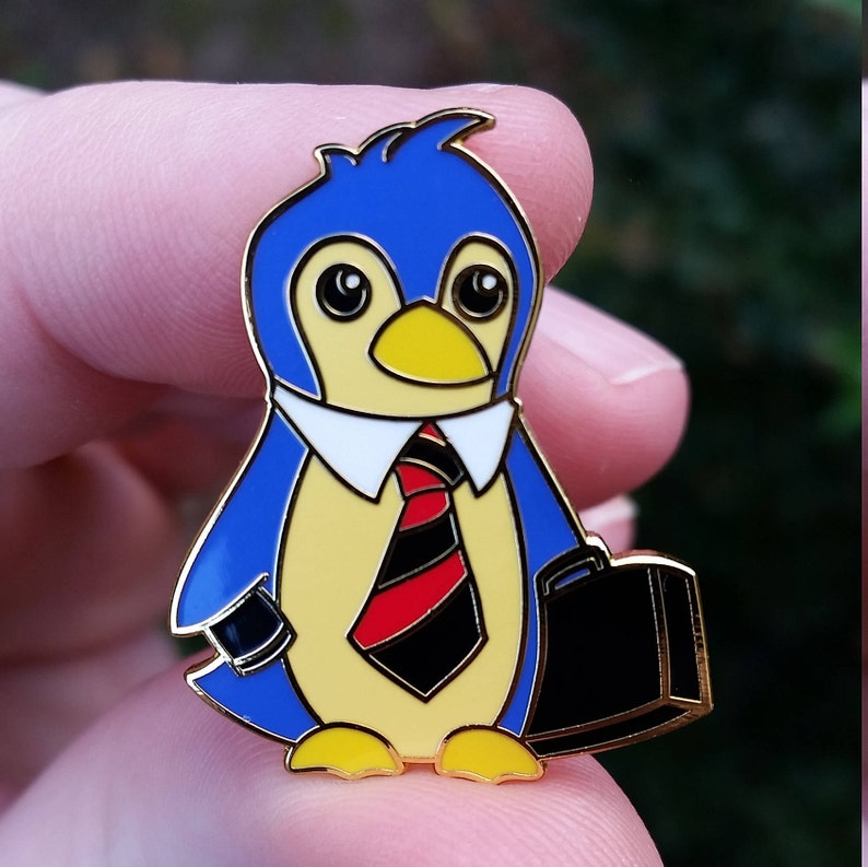 Penguin Pin Hard Enamel
