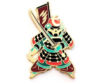 Undead Samurai Fighter Class - RPG Black Cat S5 - Hard Enamel Pin