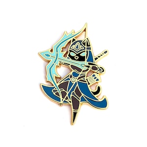 Mystic Archer Ranger Fighter Class - RPG Black Cat S3- Hard Enamel Pin