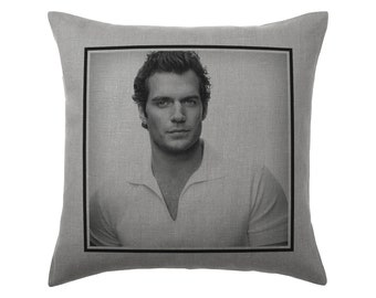 Henry cavill | Etsy Henry Cavill Pillow Cushion 16x16in