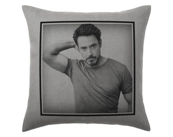 Robert downey jr | Etsy Robert Downey Jr. Smoking Pillow