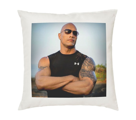 dwayne johnson pillow