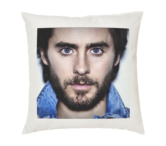 Jared Leto Pillow Cushion 16x16in White Etsy