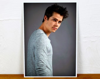 Dylan O'Brien Poster Print - Colour and BW - 2 sizes - A4 and A3