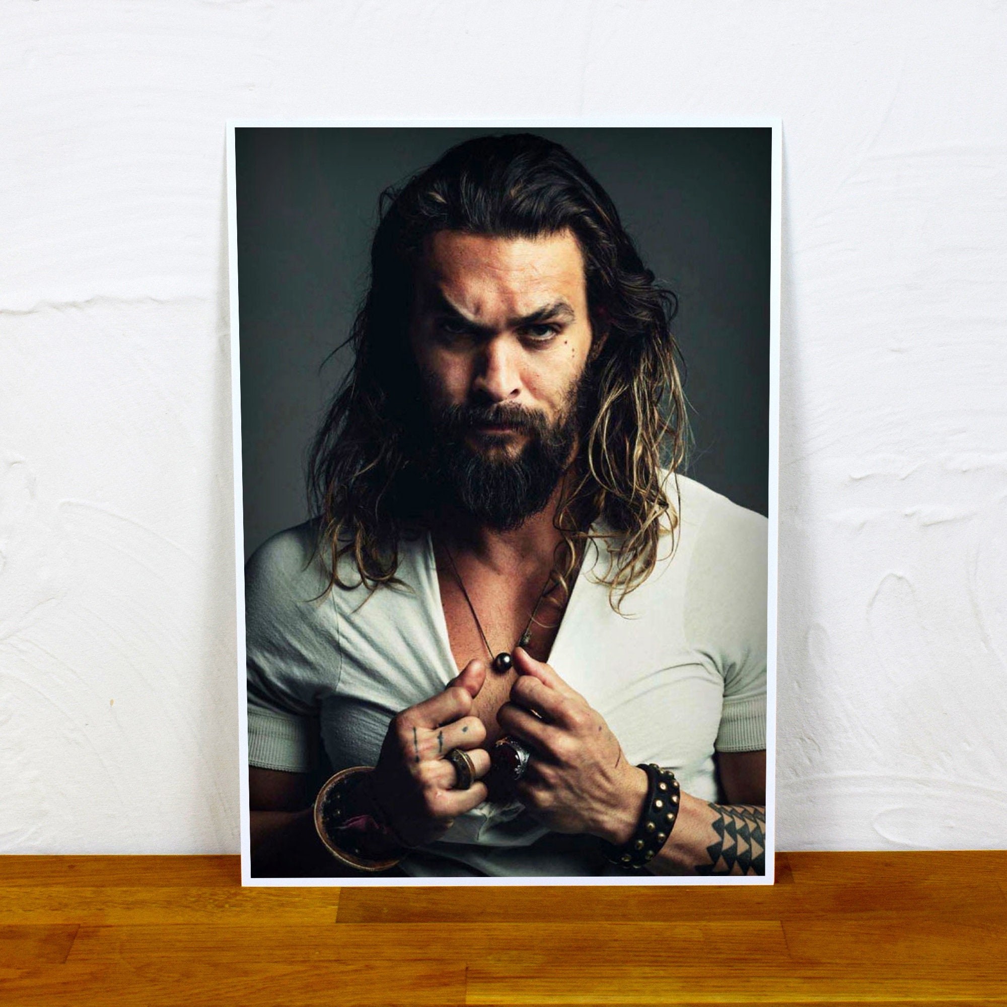 Jason Momoa Poster Print Colour and BW 2 sizes A4 and A3 | Etsy