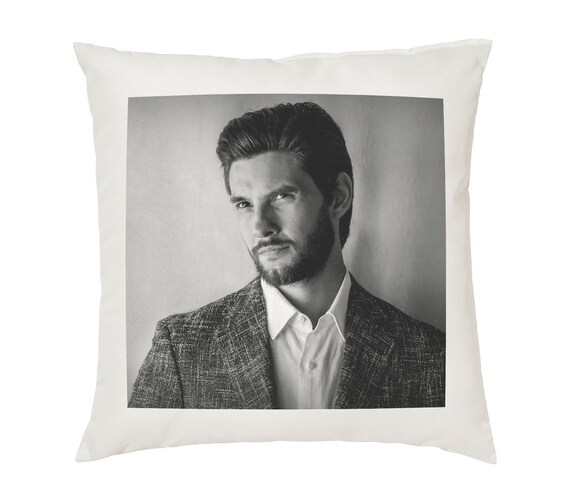 Ben Barnes Pillow Cushion 16x16in White Etsy