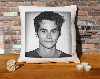 Dylan O'Brien Pillow Cushion - 16x16in - White