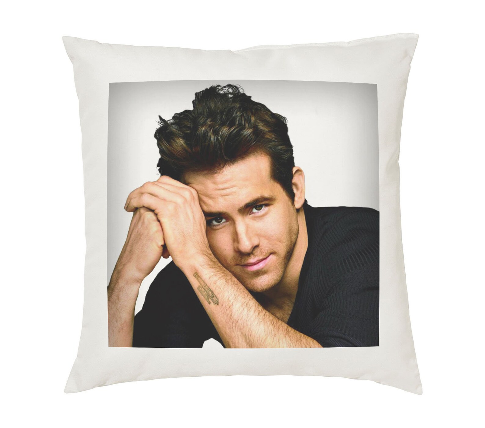 Ryan Reynolds Pillow Cushion 16x16in White Etsy
