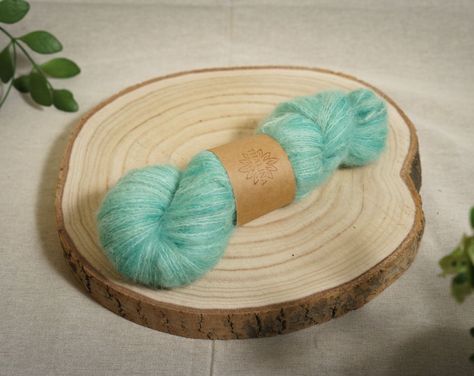 Featured listing image: Suri Alpaca Hand Dyed Wool