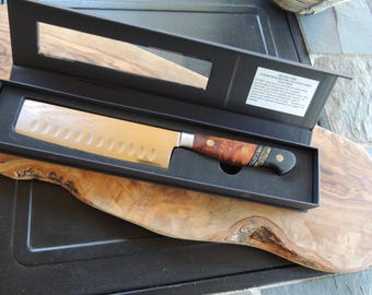 Custom VG-10 Nakiri  Knife