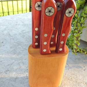 Cowboy Logo Steak Knife Set