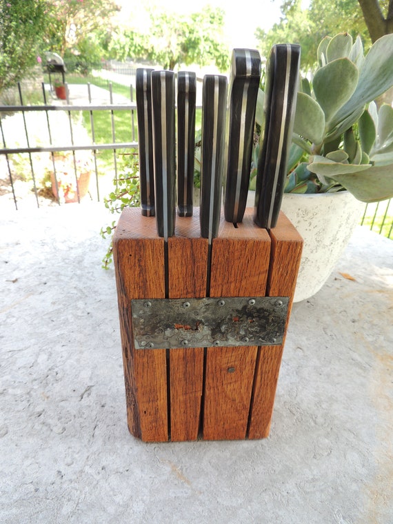 Custom Damascus Knife Set