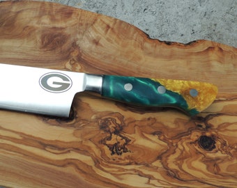 Green Bay Packer Chef's Knife