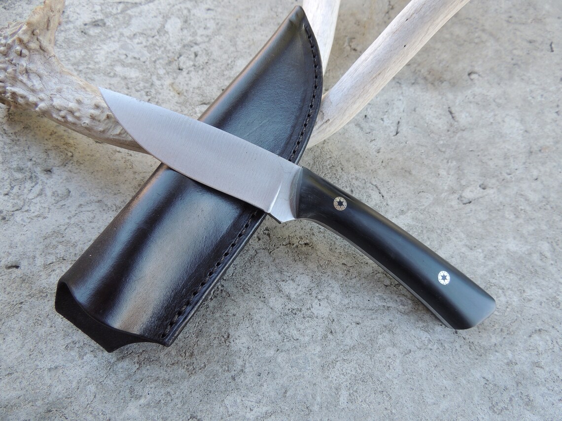 Custom 1095 Steel Hunting Knife Etsy