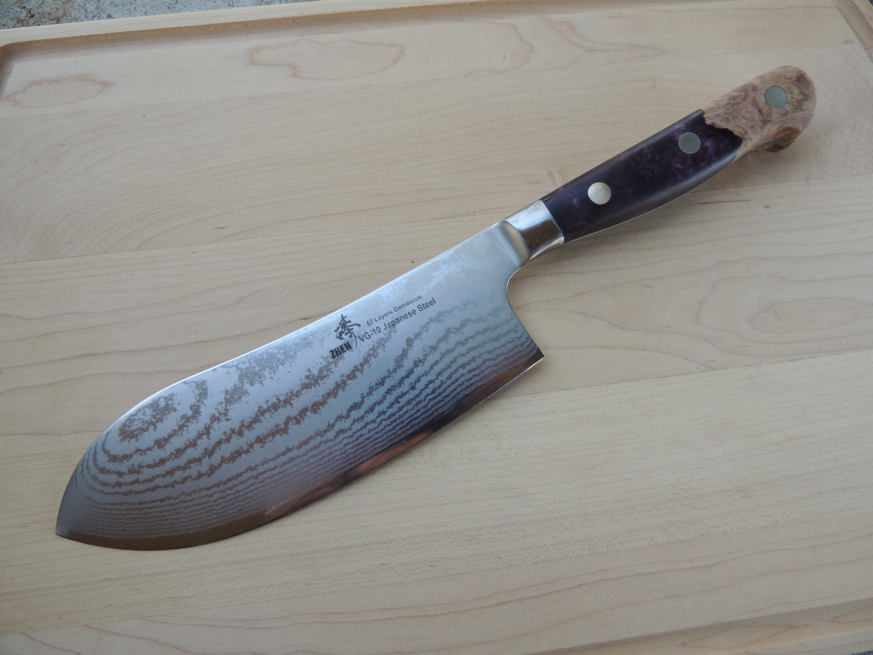 VG 10 Chopping Santoku Knife Etsy.de