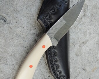 Custom Damascus Hunting Knife