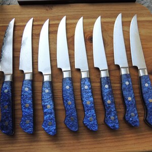Damascus Steak Knife Set