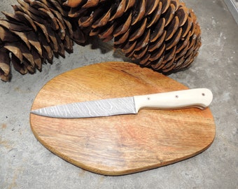 Custom Damascus Kitchen Knife