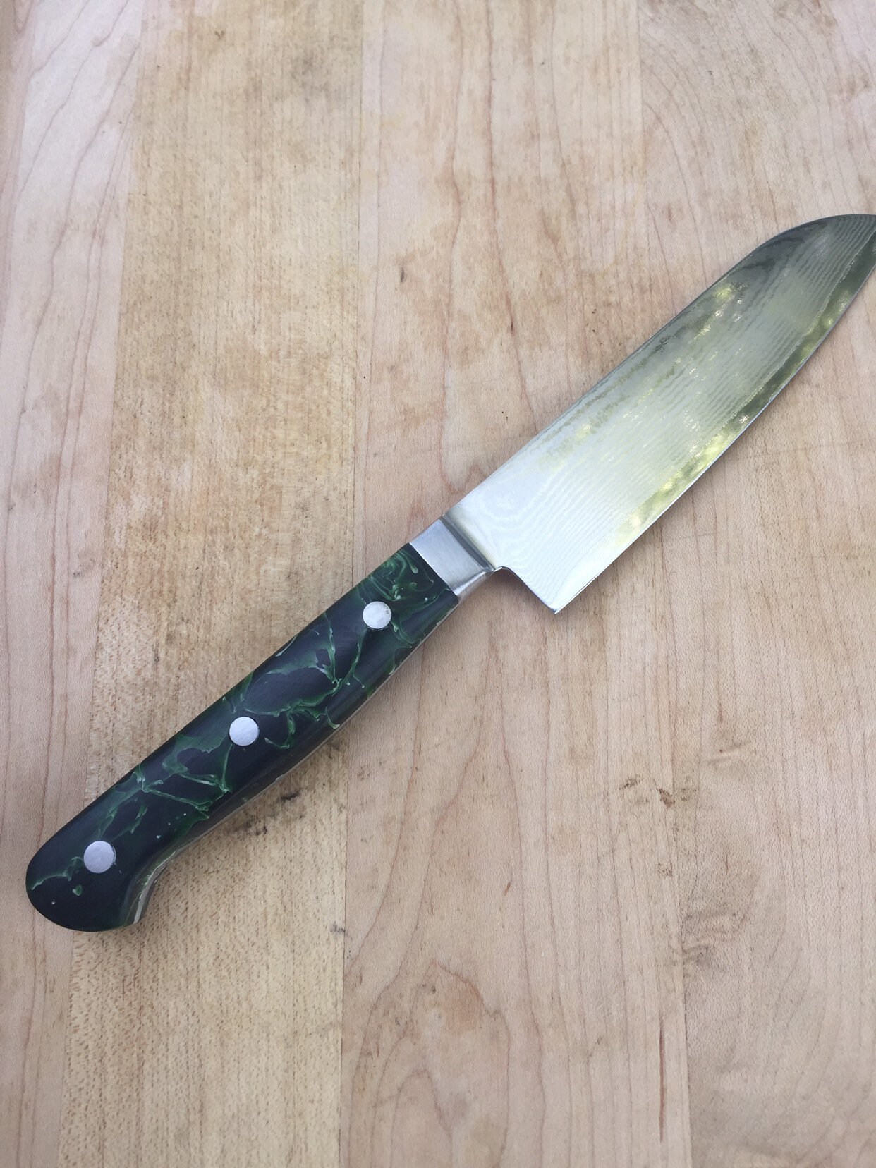 Small Santoku Knife Etsy