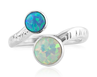 Silber Opal Ring