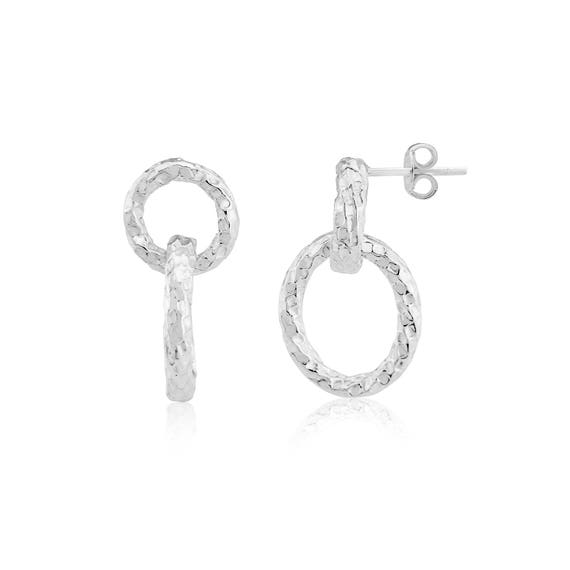 NOVICA Hill Tribe Stories Hill Tribe Silver Dangle Earrings from Thailand |  GreaterGood
