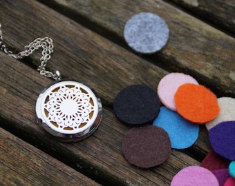 Adorned with a perfume Pendant (chain) necklace
