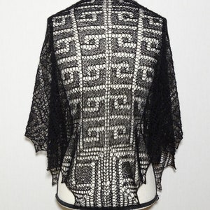 Lace shawl knitting pattern