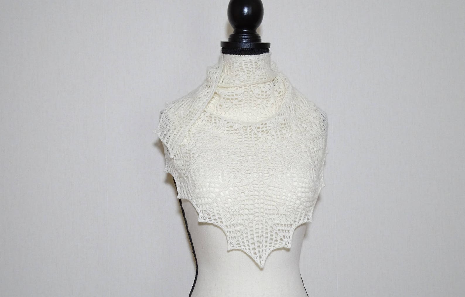 Knit Top Down Triangle Lace Shawl Pattern - Etsy