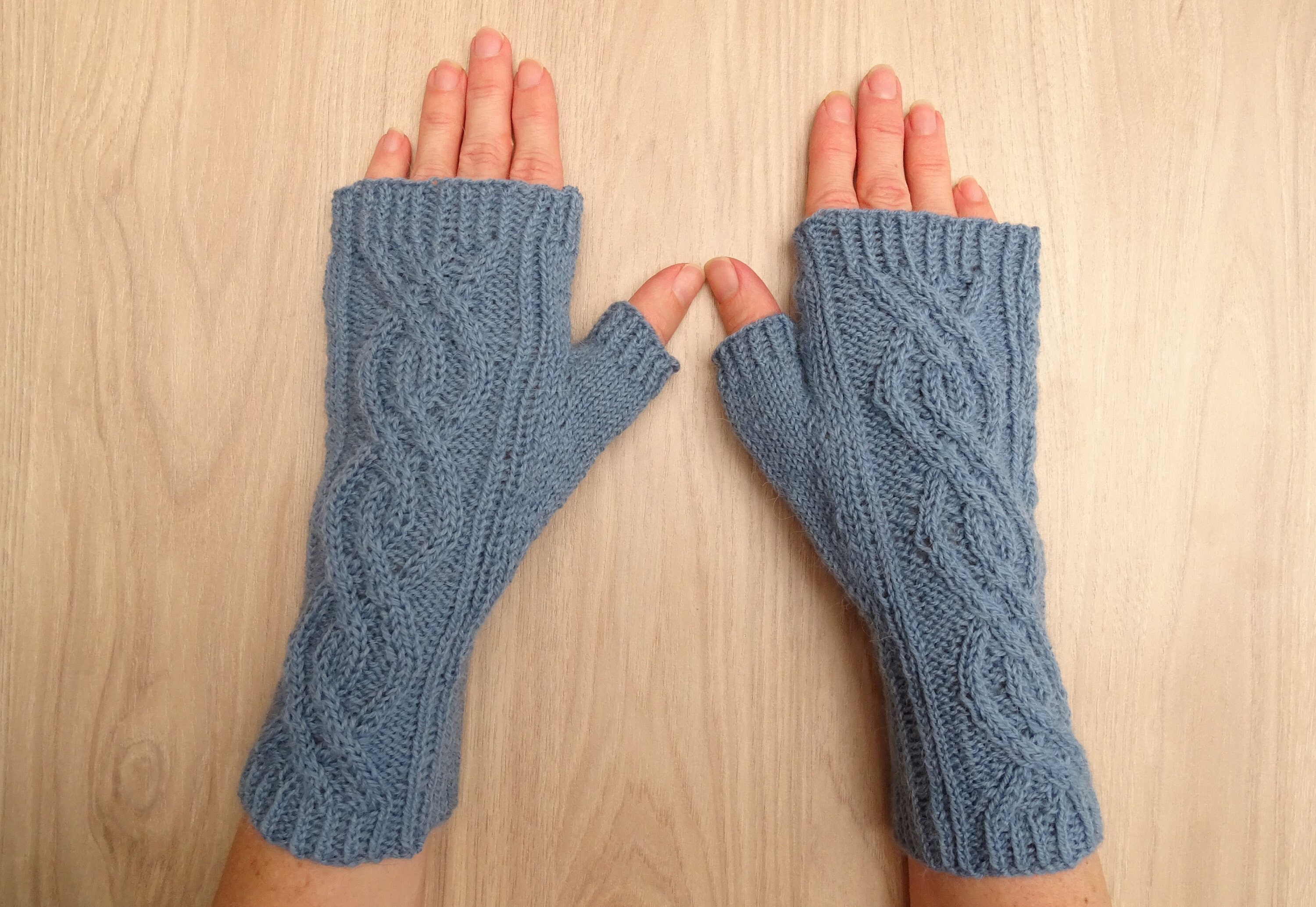 Denim Blue Gloves -  Canada