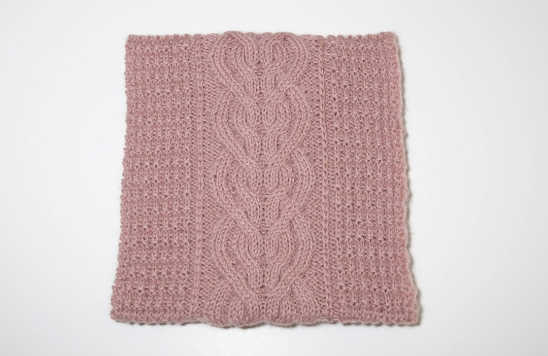 Infinity Cable Scarf Knitting Pattern - Etsy