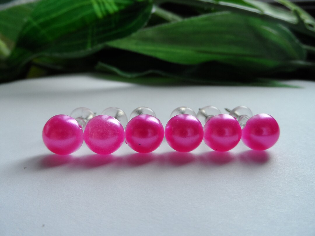 Pink Pearl Push Pins Novelty Push Pins Decorative Push Pins Etsy