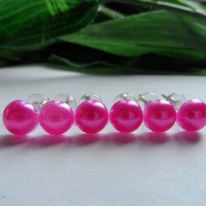 Pink Pearl Push Pins, Novelty Push pins, Decorative Push Pins, Novelty Push Pins, Bridal Push Pins
