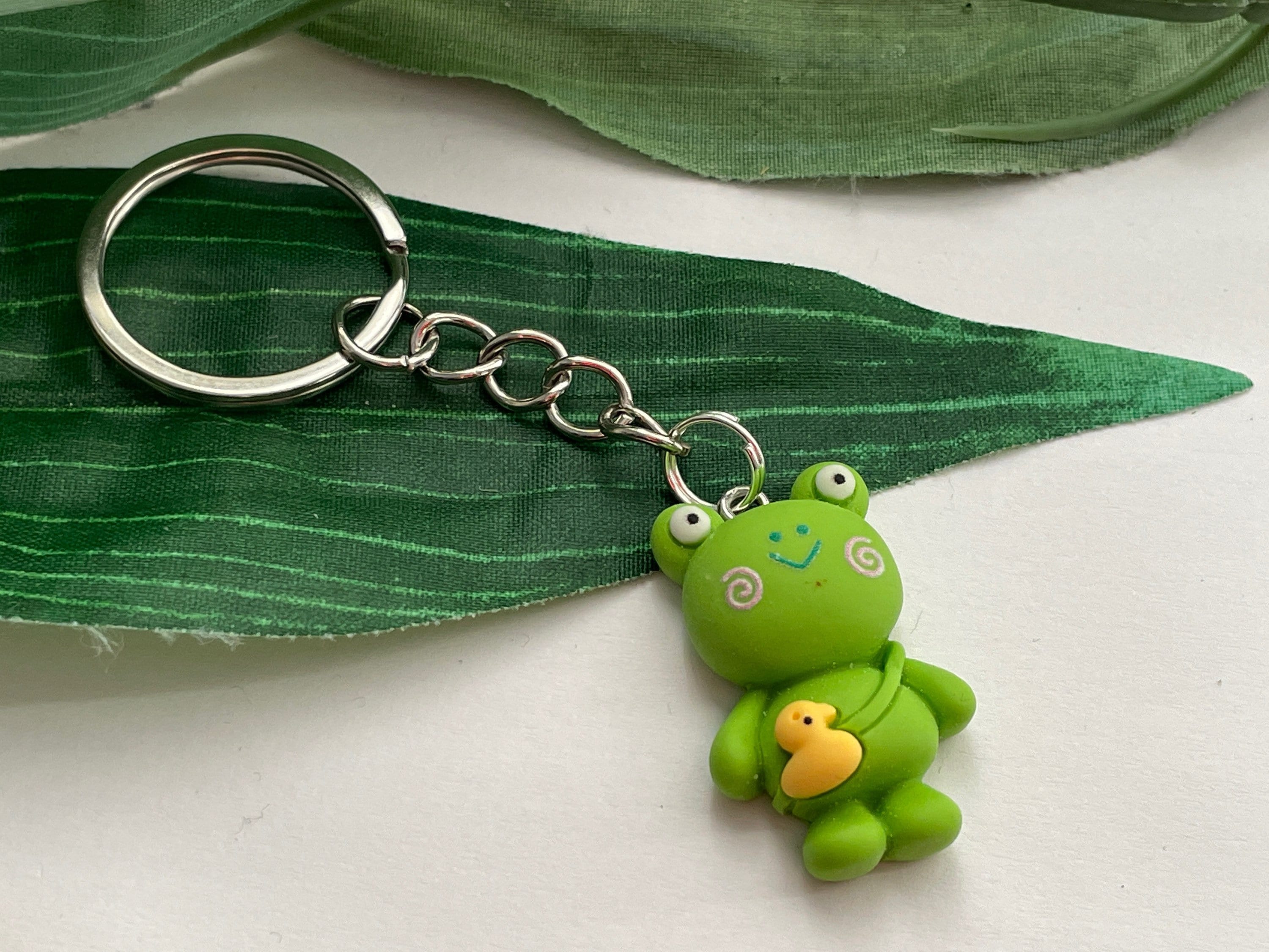 comfort piyong × ウサハナ Keyring – Green KIYONG Key Ring Tennis Green | Comfort
