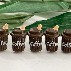 Coffee Cup Push Pins, Novelty Push pins, Decorative Push Pins, Novelty Push Pins, Memo Board Pins