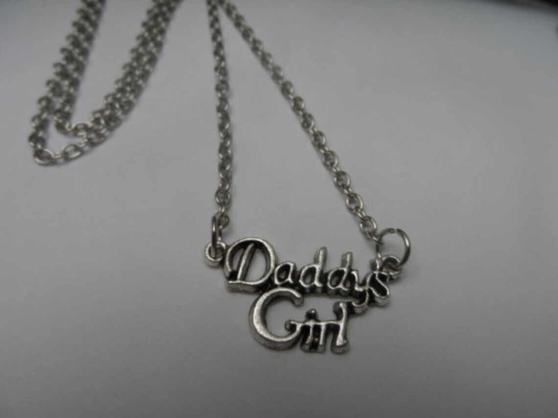 Daddy's Girl Necklace Daddy's Girl Pendant Etsy