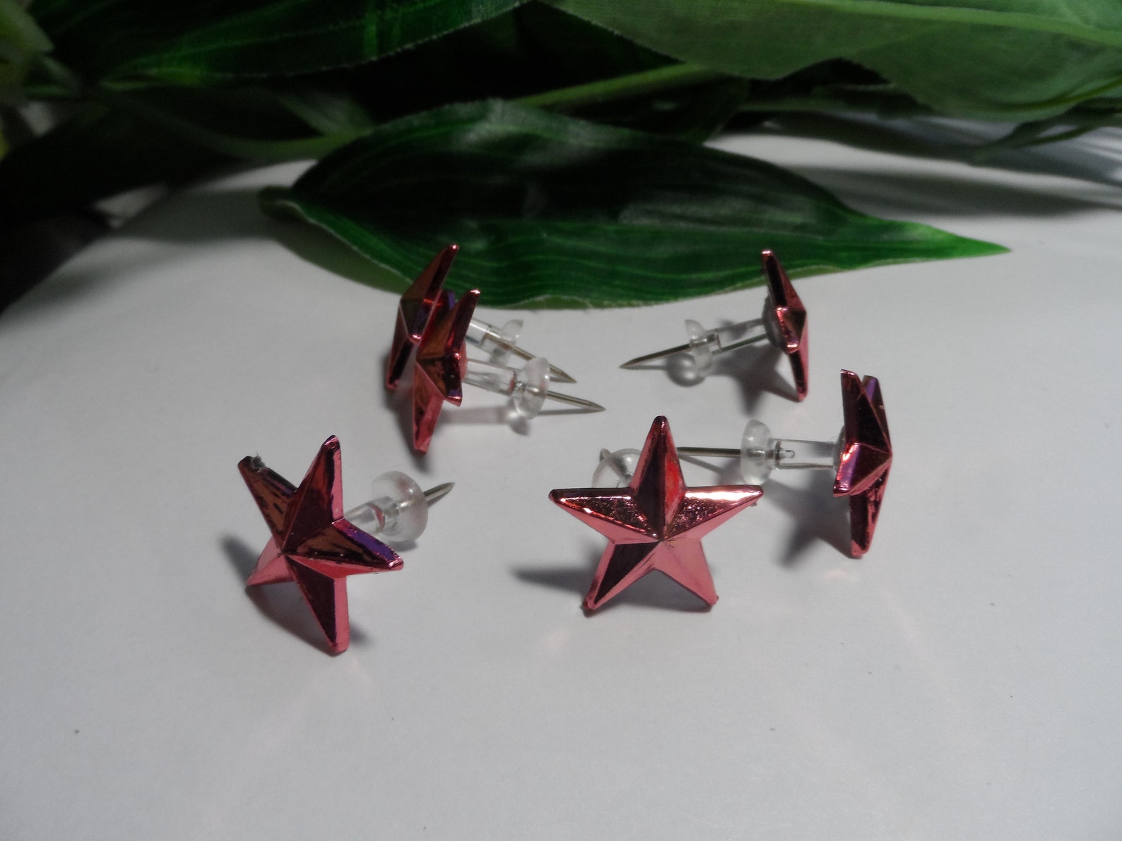 Pink Star Push Pins Novelty Push Pins Decorative Push Pins Etsy