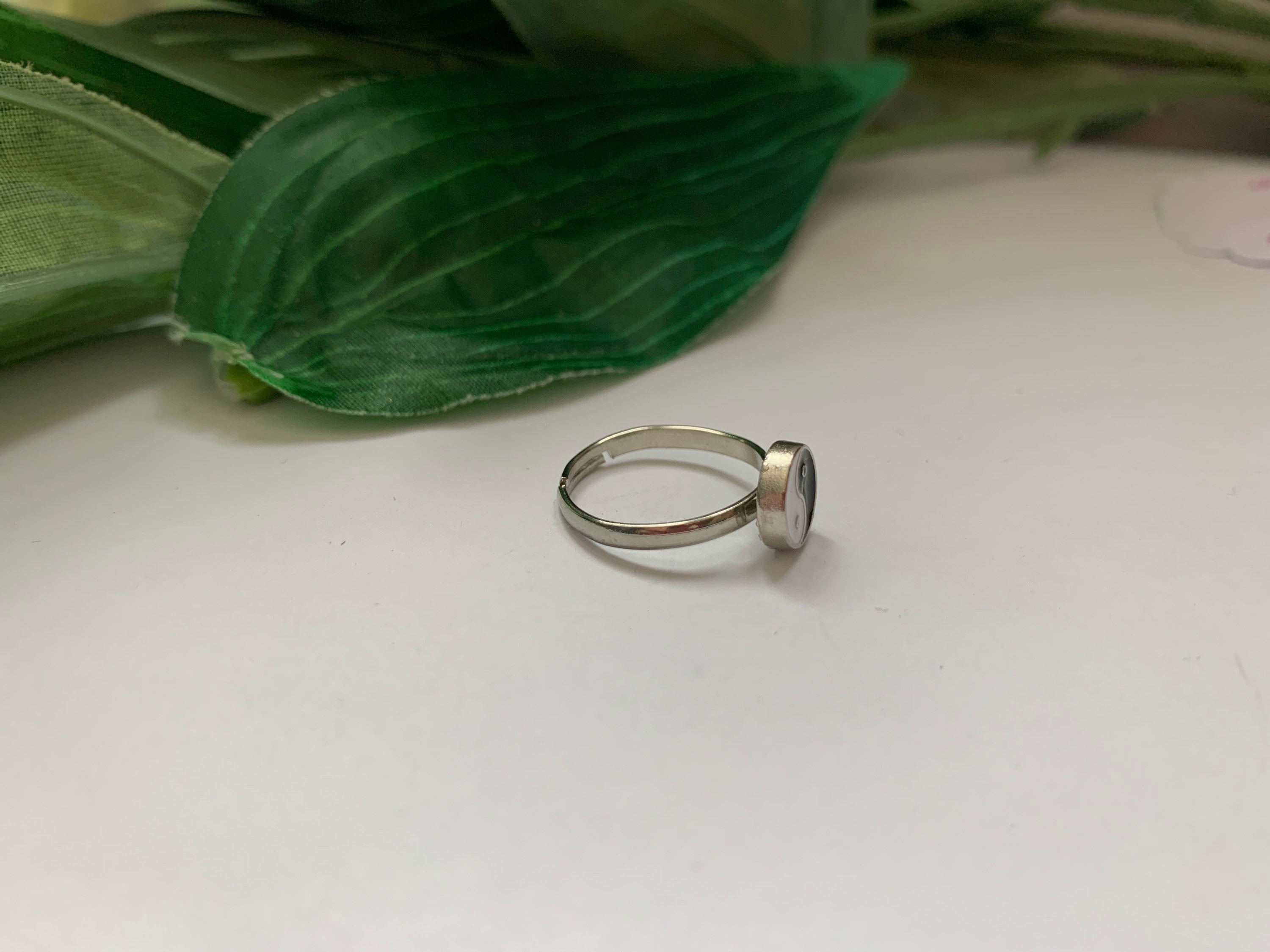 Girls Adjustable Yin Yang Ring Kids Rings Girls Rings Etsy