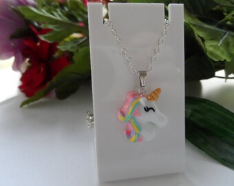 Unicorn Necklace, Girls necklace, Unicorn Pendants, Unicorn Gifts, Unicorn Party Favors