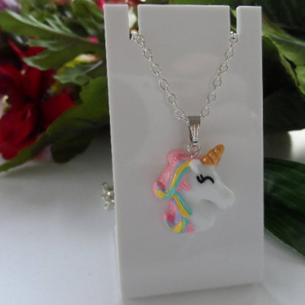 Unicorn Necklace, Girls necklace, Unicorn Pendants, Unicorn Gifts, Unicorn Party Favors