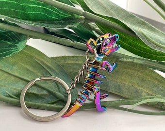 Dinosaur Keychain, Novelty Keychain, kids gifts, teens keychain, Dinosaur Gifts